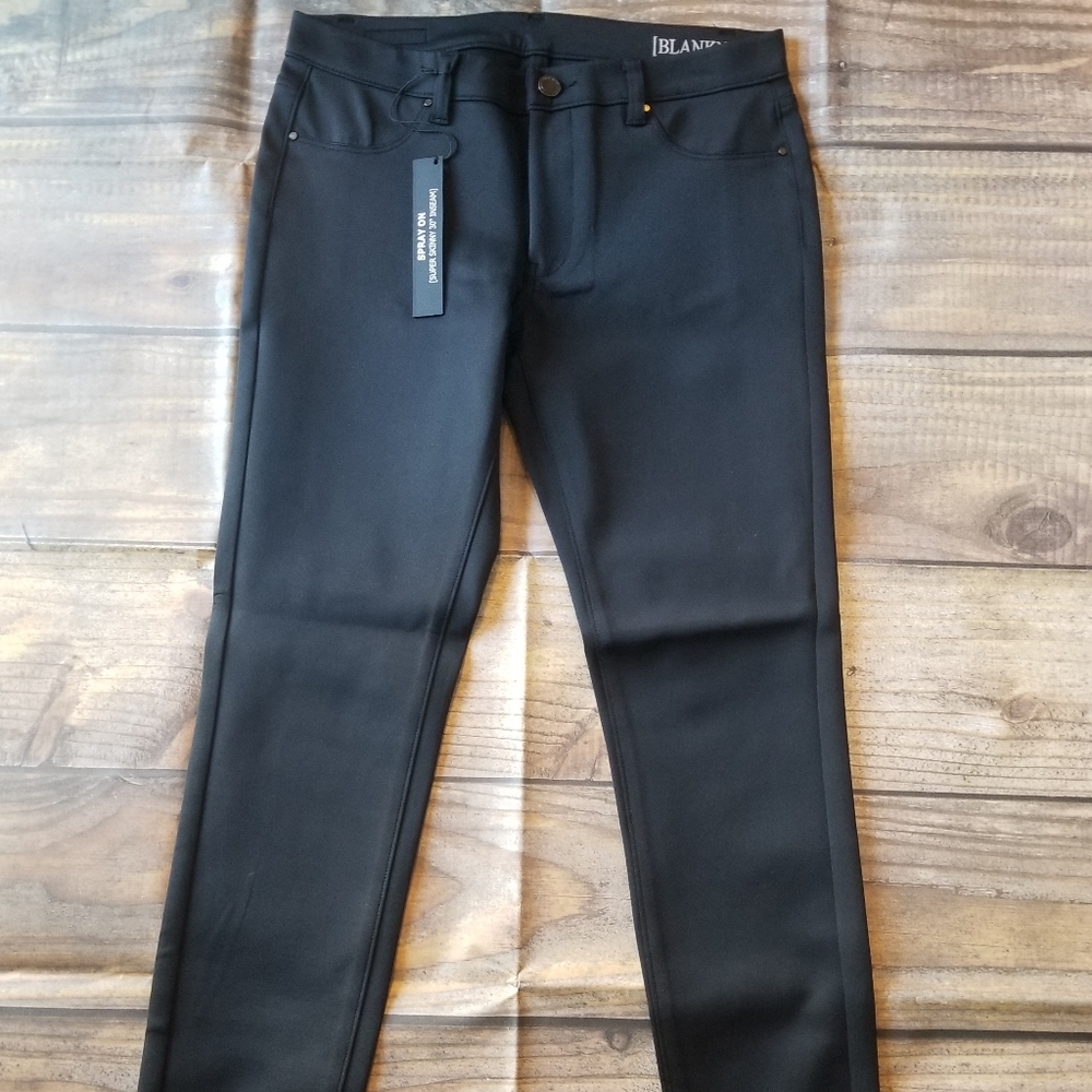 BlankNYC Black pants Super Skinny Size 31 New
